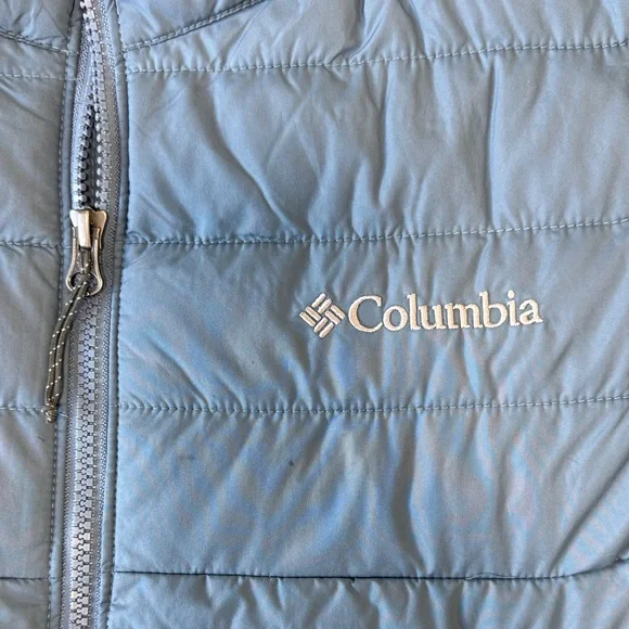 Columbia Men's Slate Blue Quilted Puffer Jacket - Picture 5 of 6